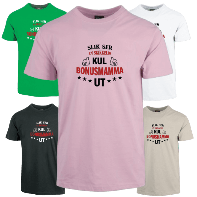 Hovedbilde Bonusmamma T-skjorte