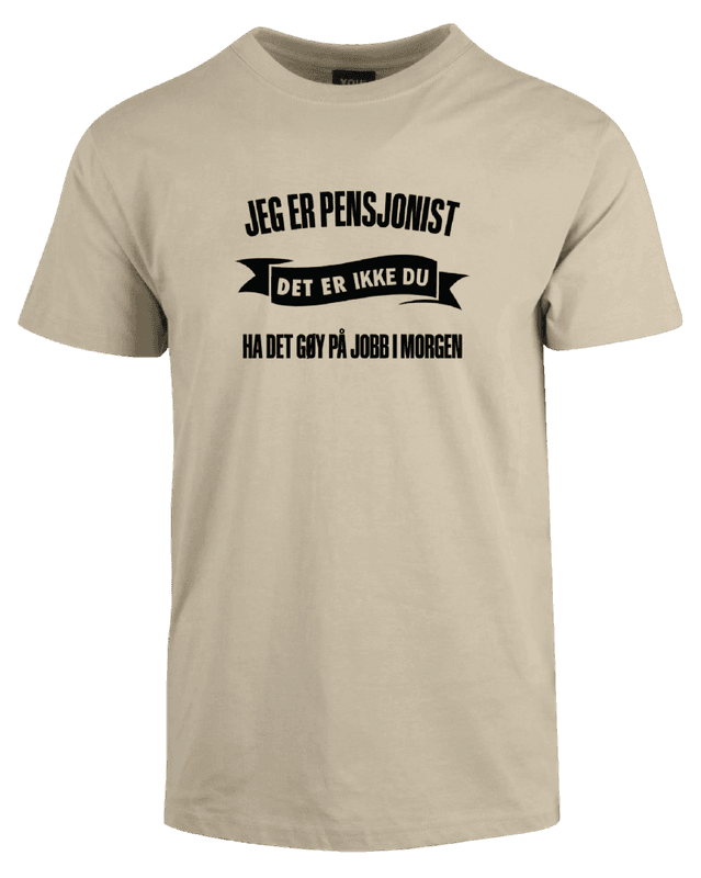 Pensjonist T-skjorte