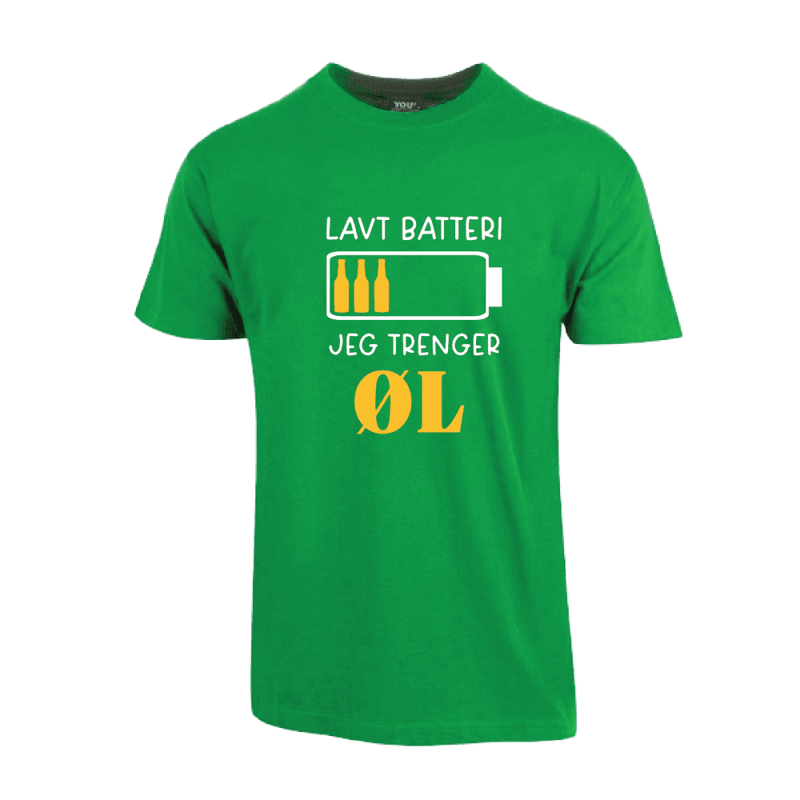 Lavt Batteri T-skjorte