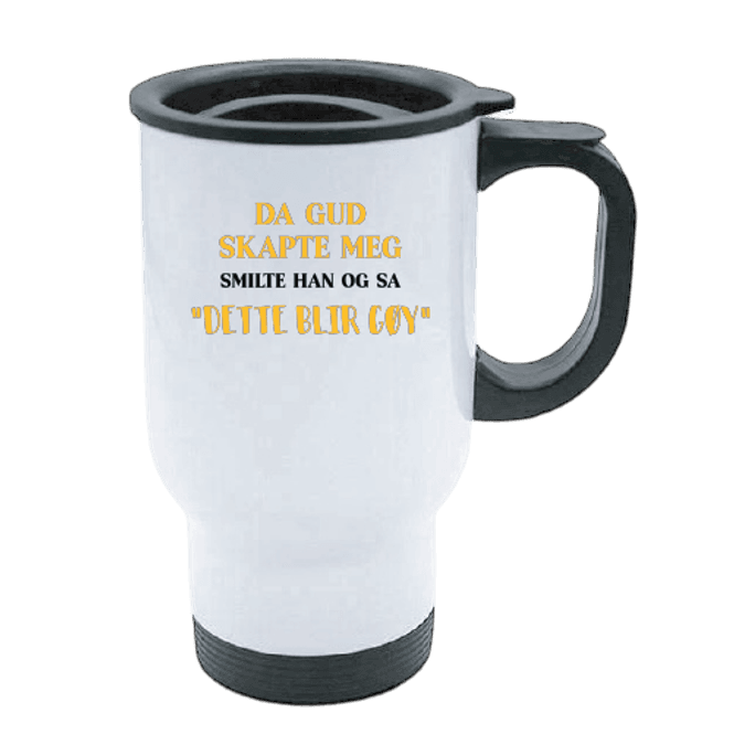 Hovedbilde Gud Skapte Travel Mug