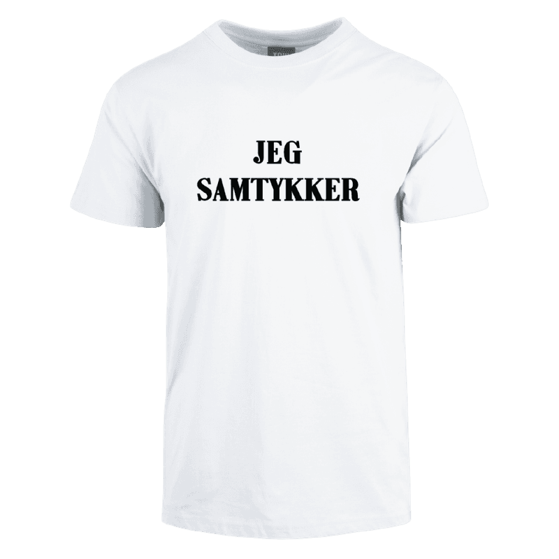 Samtykke T-skjorte