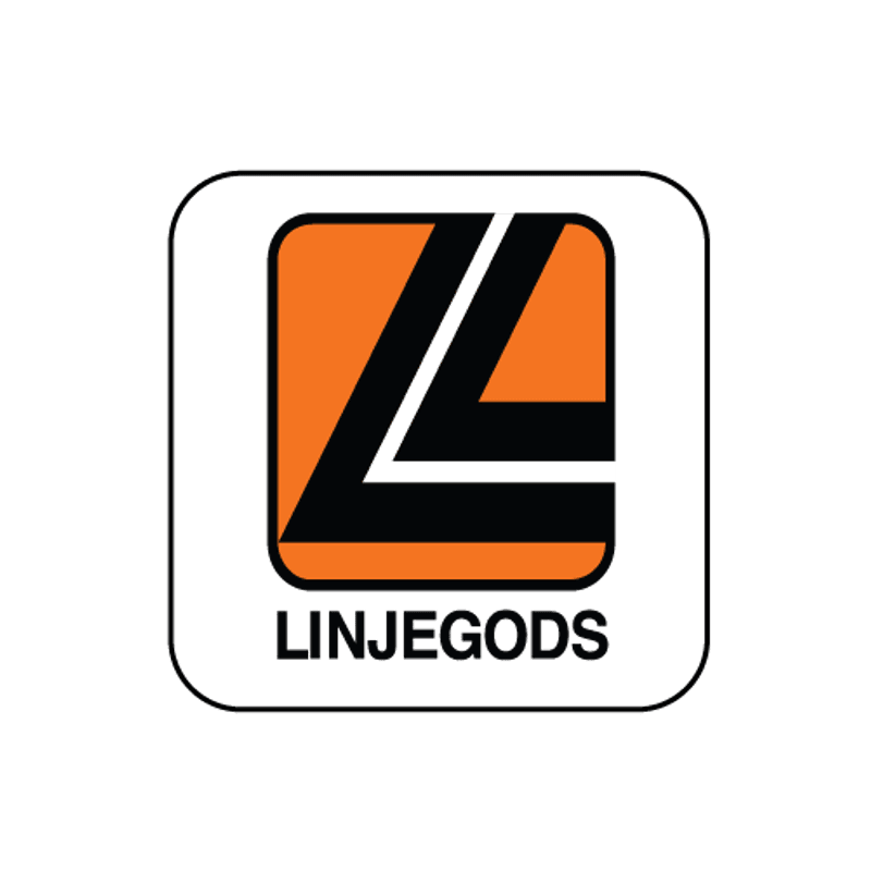 Linjegods Firkantet Glassbrikke