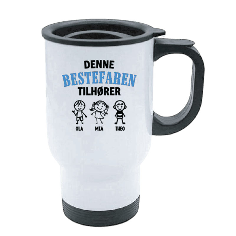 Bestefar Tilhører Travelmug