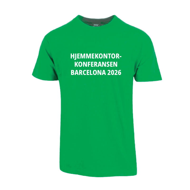 Hjemmekontorkonferansen T-skjorte