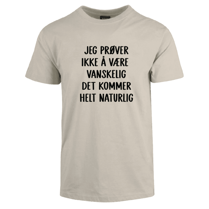 Vanskelig T-skjorte