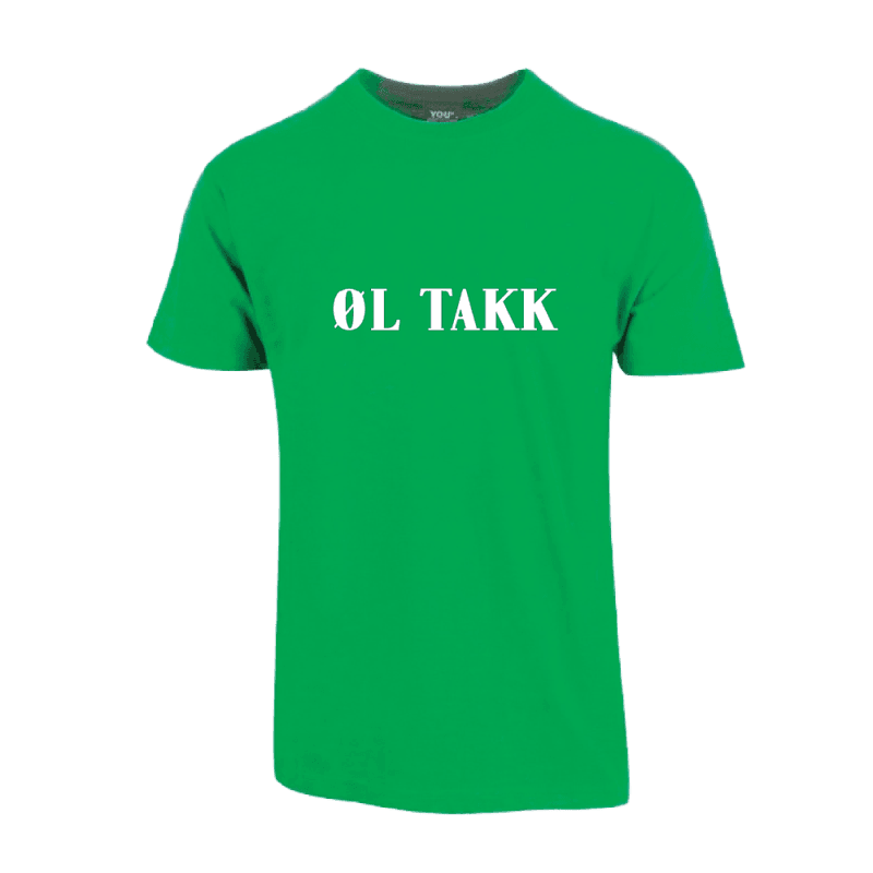 Øl Takk T-skjorte