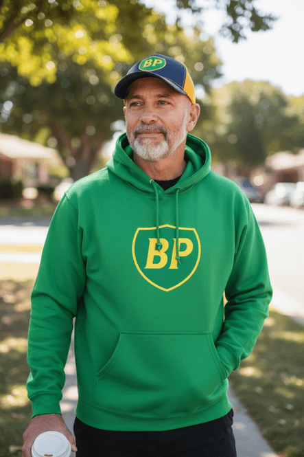 Hovedbilde BP Grønn Hoodie