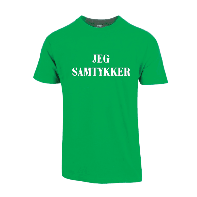 Samtykke T-skjorte