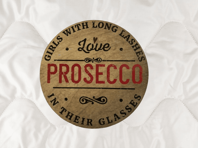 Hovedbilde Girls Love Prosecco Glassbrikke