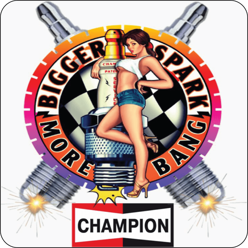 Champion Firkantet Glassbrikke