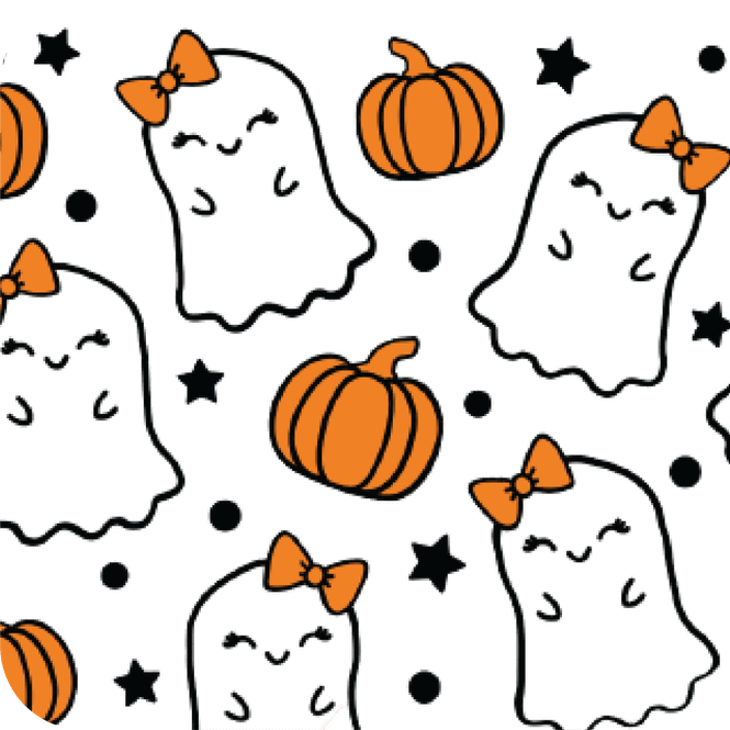 Hovedbilde Halloween Pumpkin Firkantet Glassbrikke