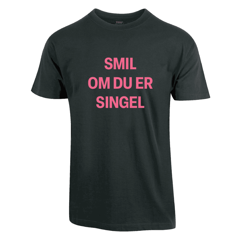 Singel T-skjorte flere farger