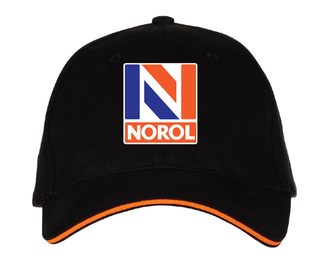 Hovedbilde Norol Svart/oransje Caps