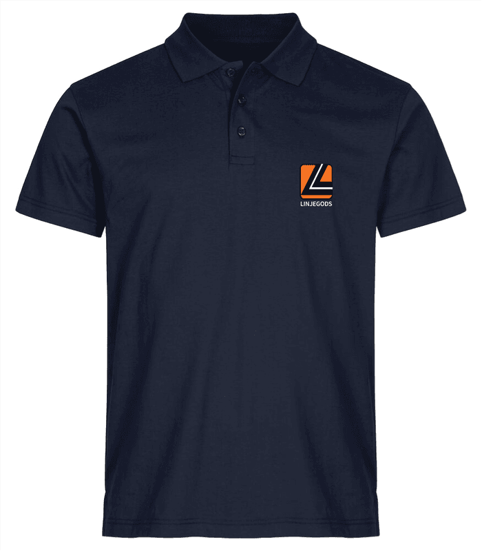Linjegods Navy Polo