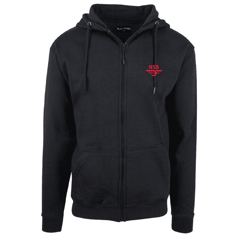 NSB Rød Hoodzip