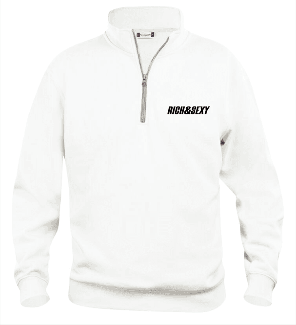 Hovedbilde RICH&SEXY HALF-ZIP HVIT