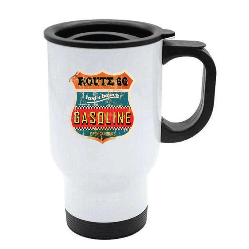 Route 66 Gas Travel Mug