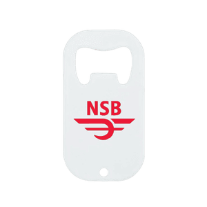 Bilde av NSB Rød Flaskeåpner Nøkkelring
