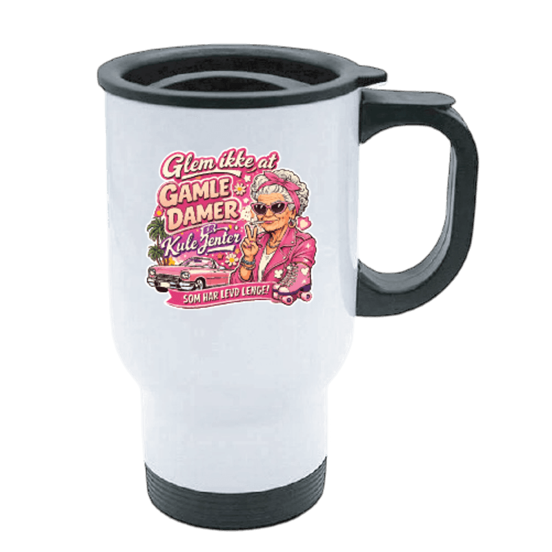 Gamle Damer Travel Mug