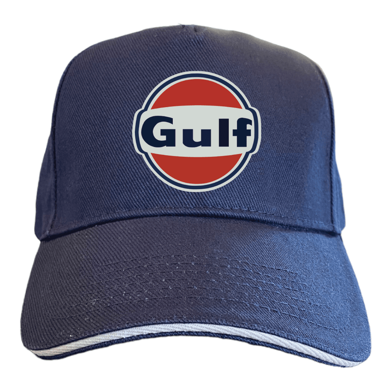 Gulf Blå/hvit Caps